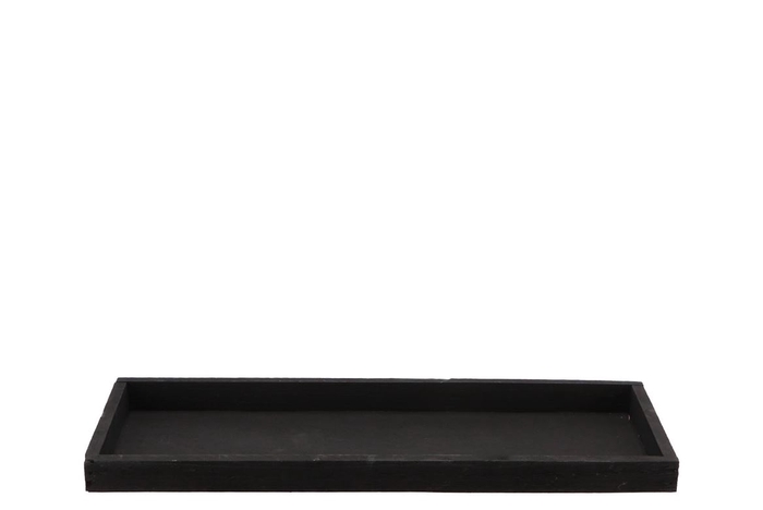 <h4>Wood Tray Black 39x15x2,5cm</h4>