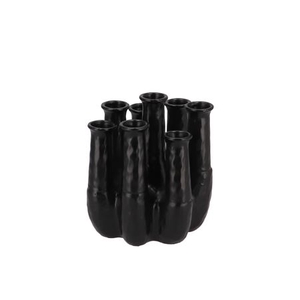 INGA JAHRA BLACK VASE TUBE 15X13X18
