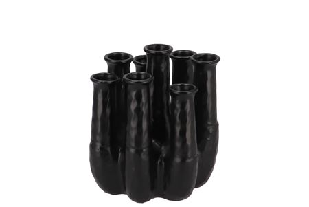 <h4>INGA JAHRA BLACK VASE TUBE 15X13X18</h4>