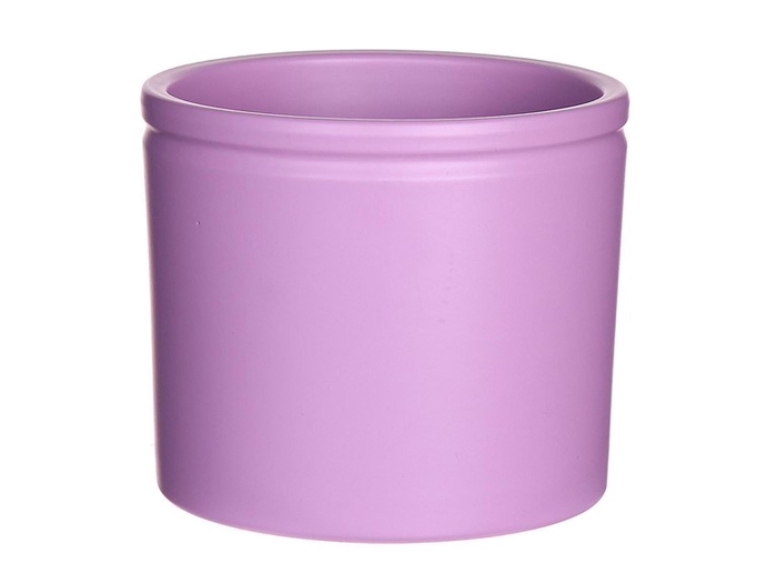 <h4>Pot Lucca d14xh12.5 Lavendel Tray/6</h4>