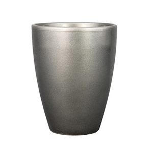 Vase Boule d13.5 h17cm métallique es/12
