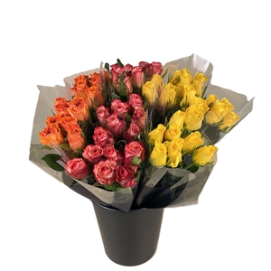Bq Mono Roses 4,0cm+ 7-er mix