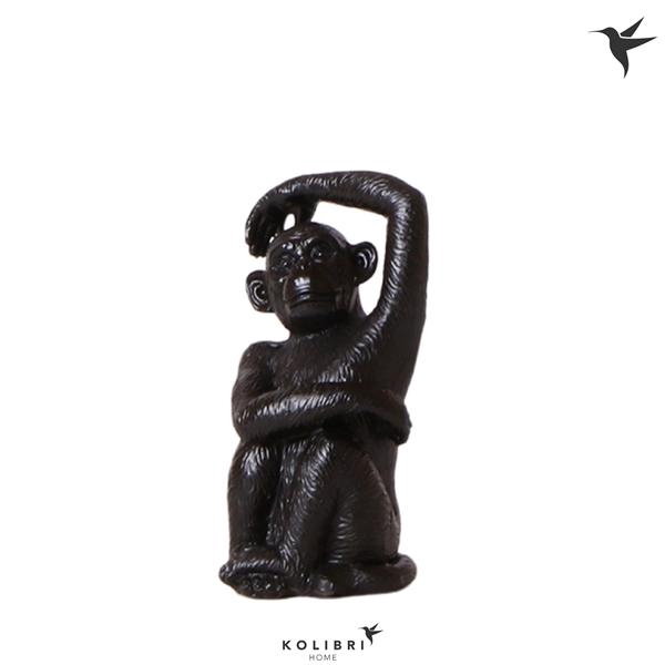 <h4>Kolibri Home Monkey Sitting black</h4>