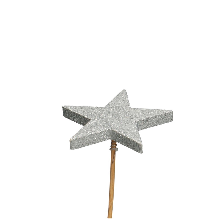 <h4>Christmas sticks 12cm Star glitter 6.5cm</h4>