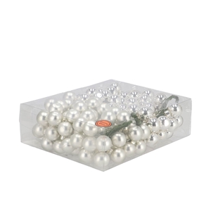 Glass Ball Glans Combi Zilver 20mm P/144