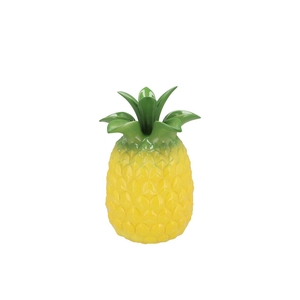 Pineapple Tropical Yellow Vase 16x16x22cm