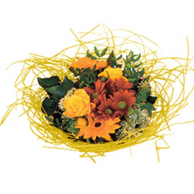 <h4>Bouquet holder woody Ø20cm yellow 10pce/bundle</h4>