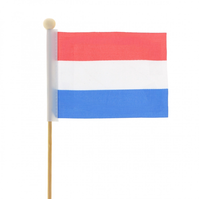 <h4>Bijsteker 50cm Vlag Nederland 8*11cm</h4>