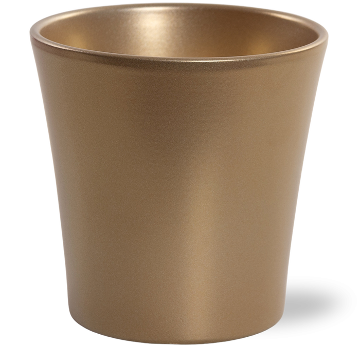 <h4>Keramiek Bombé Goud</h4>