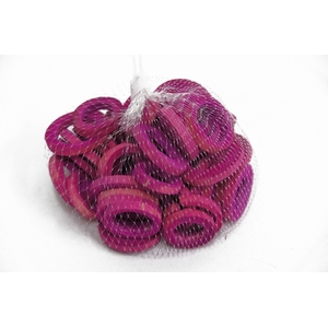BAMBOO RINGS 5-6CM FUCHSIA