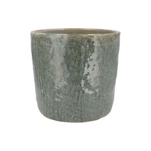 Iron Stone Blue Glazed Pot 30x28cm