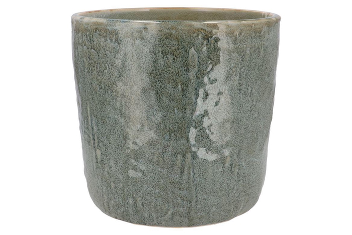 Iron Stone Blue Glazed Pot 30x28cm