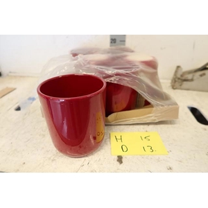 Pot céramique rouge (taille orchidées)