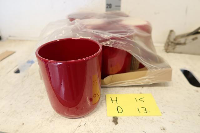 <h4>Pot céramique rouge (taille orchidées)</h4>