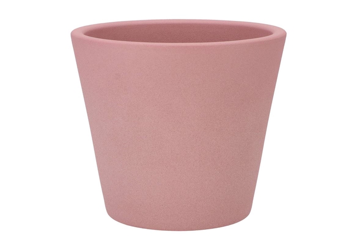<h4>Vinci Pink Container Pot 21x19cm</h4>