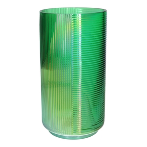 DF02-741473400 - Vase Perlina d13.5xh25.5 green+pearl