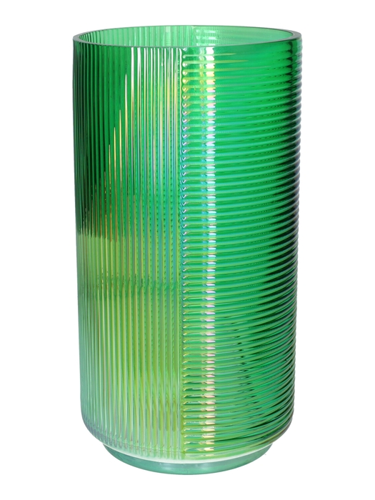 <h4>DF02-741473400 - Vase Perlina d13.5xh25.5 green+pearl</h4>