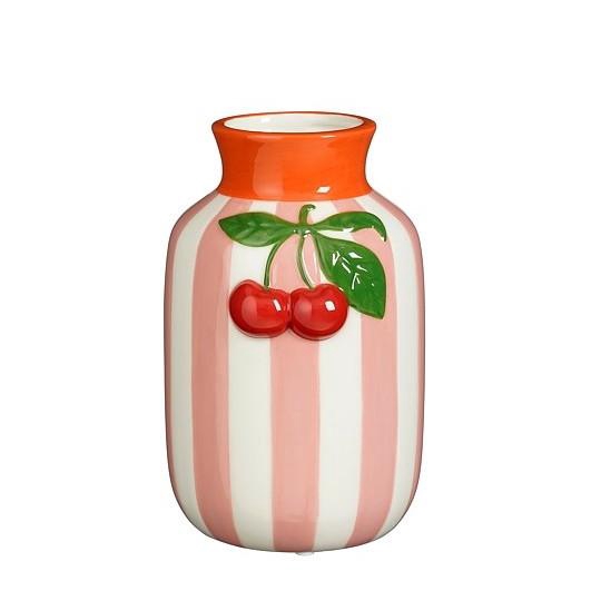 <h4>Ceramics Cherry vase 12*11*18cm</h4>