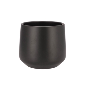 Ceramic Anthracite Matt Pot Berlin 18x15,5cm