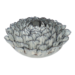 DF03-731111400 - Vase Lotus d28.5xh13 light blue