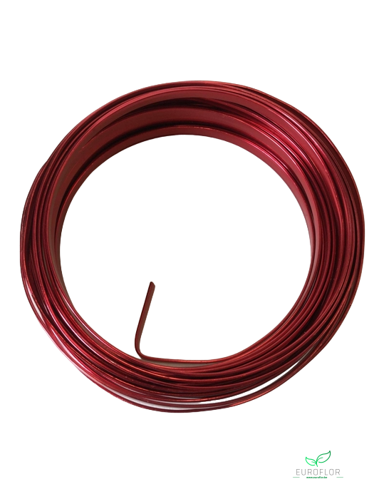 ALUMINIUM WIRE PLAT ROOD 12M