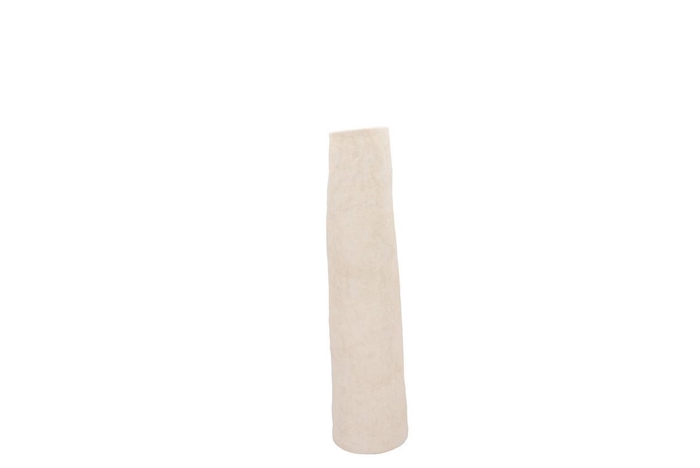 <h4>Porto White Vase Tube 10x10x20cm</h4>