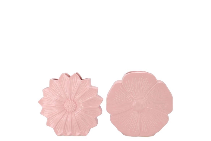 <h4>Bloom Pink Vase Daisy Ass 18x6x18cm</h4>
