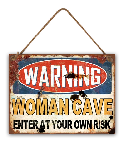 <h4>Wall Hanger Mtl Womancave 9799</h4>