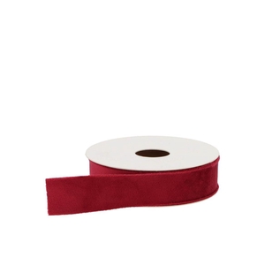 Ribbon Velvet 25 Bordeaux 5mx25mm P/1