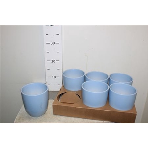 Keramische Pot H% Blue Light Matte