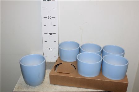 <h4>Keramische Pot H% Blue Light Matte</h4>