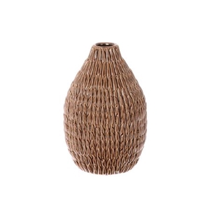 VASE ERIS H20D13 brown