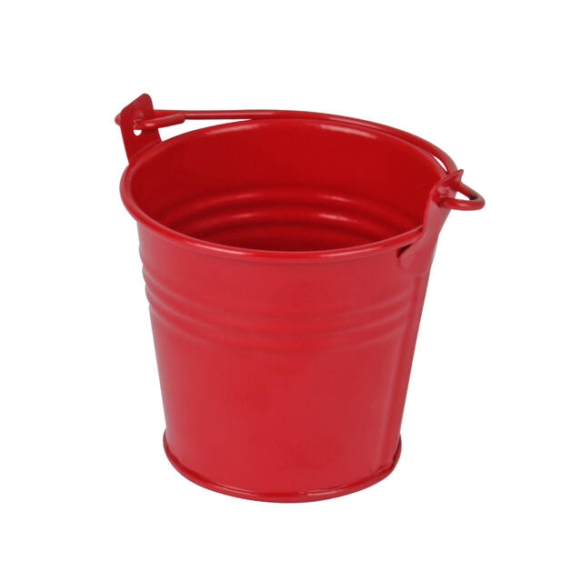 <h4>Bucket Sevilla zinc 6.3xH5.7cm - ES5.5 red matt</h4>