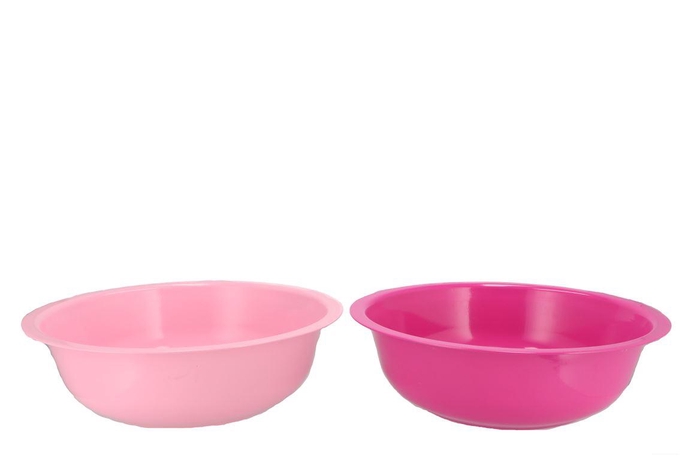 <h4>Zinc Basic Fuchsia/pink Bowl 40x12cm Nm</h4>
