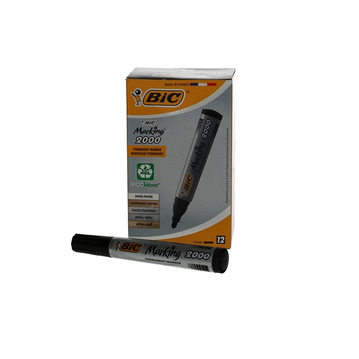 <h4>Bloemisterij Viltstift Bic2000 x12 2.5mm</h4>