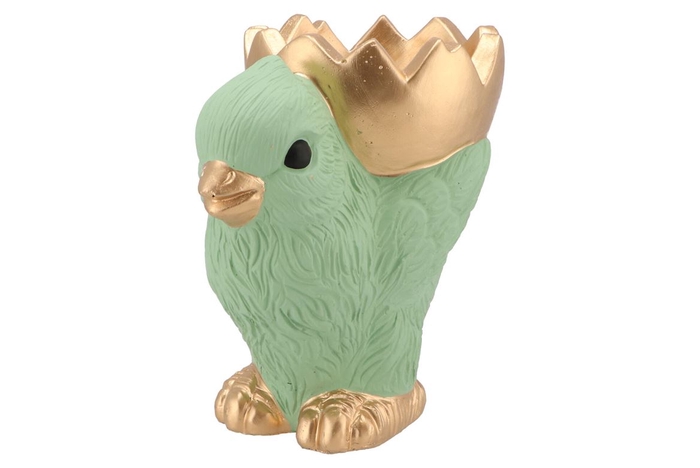 <h4>Easter Chicken-bowl Light Green 22x15x22cm Nm</h4>