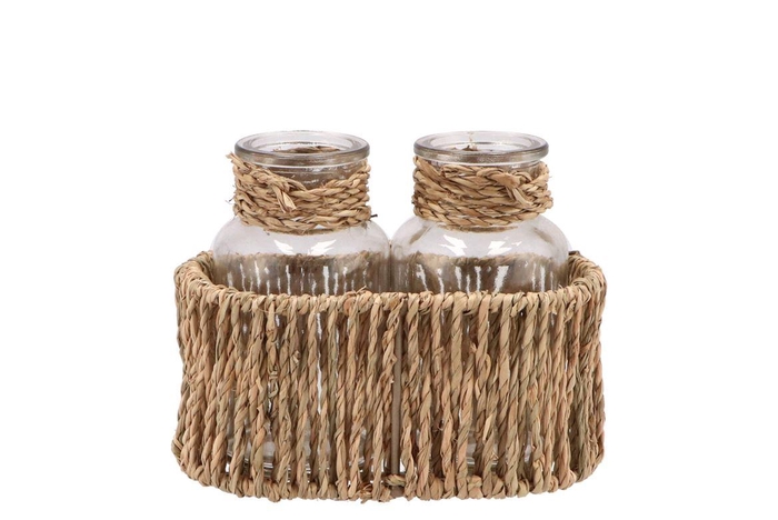 <h4>Inca Natural Bottle 2x 16x9x8cm</h4>