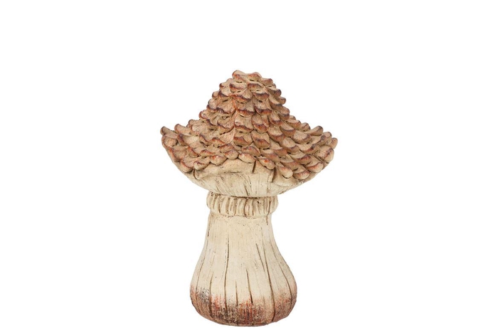 <h4>Wonderland Brown Mushroom 11x11x15cm</h4>