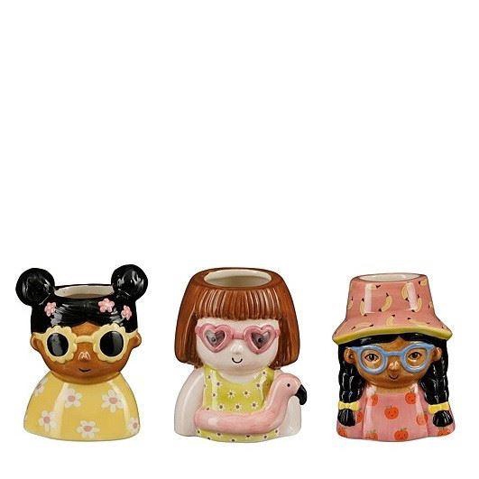 <h4>Ceramics Funny planter 08*6.5*10.5cm</h4>