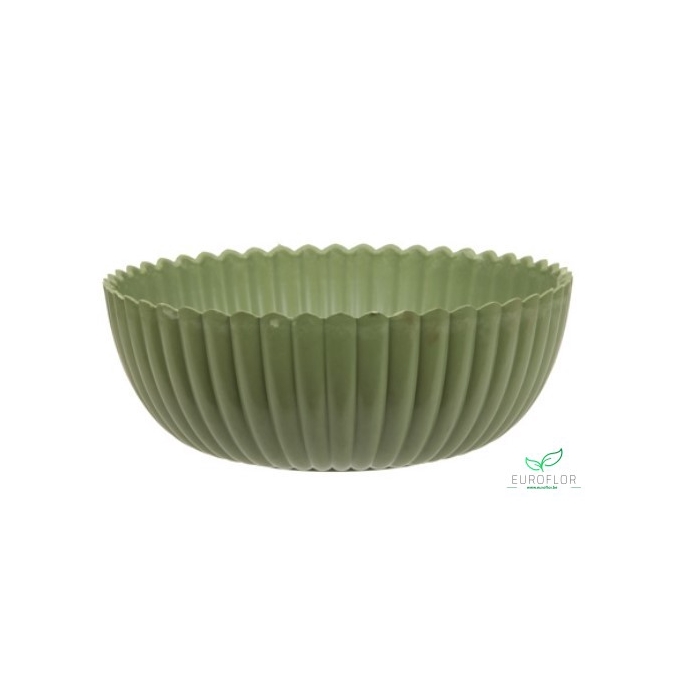 <h4>MELAMINE BOWL GREEN D20X7,5</h4>