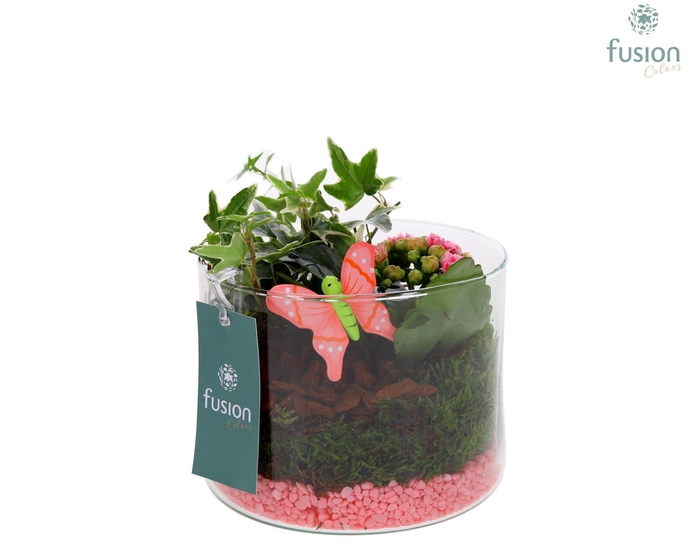 <h4>Glas Druppel met Arrangement</h4>