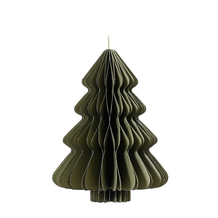 <h4>Kerst Hanger boom papier 20cm</h4>