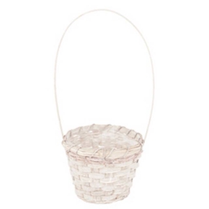 Basket Jakarta bamboo ES13/H.11cm whitewash