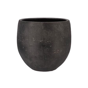 Bali Black Coal Pot 35x32cm