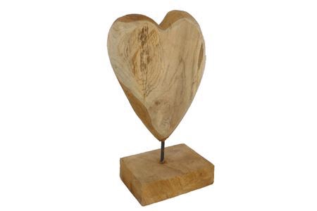 <h4>Heart Teak L20w25</h4>