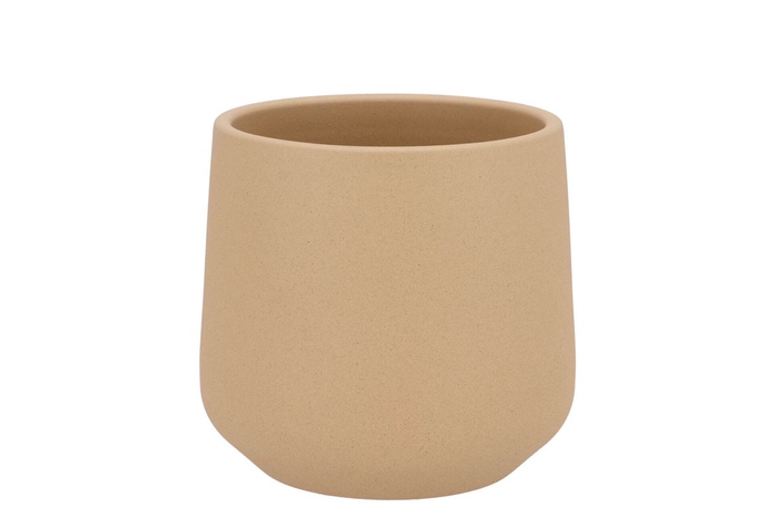 <h4>Ceramic Orchid Pot Berlin Sahara Structruren 14cm</h4>