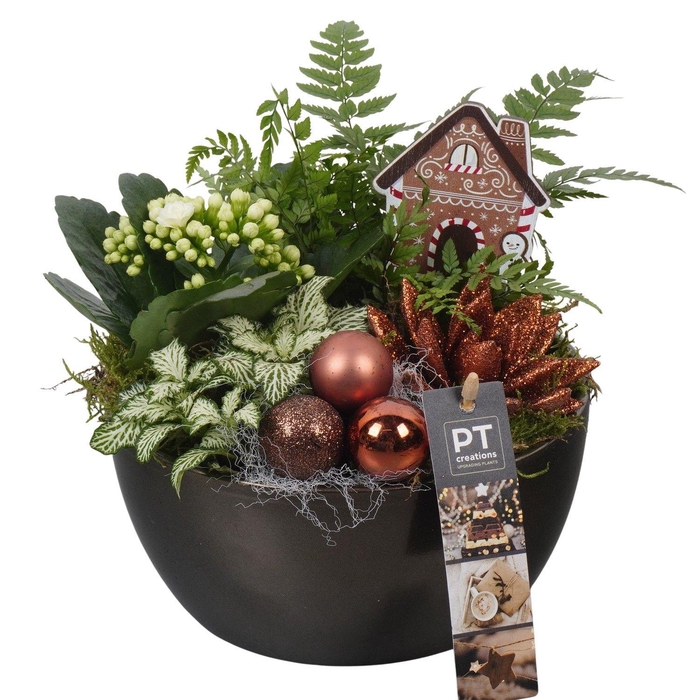<h4>Deco Christmas Arrangement 18Ø 27cm</h4>