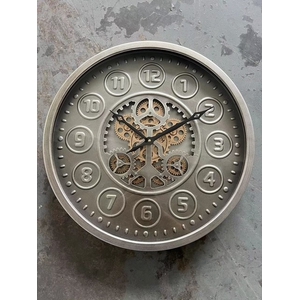 Clock Gear Ø46cm Nickel 43346