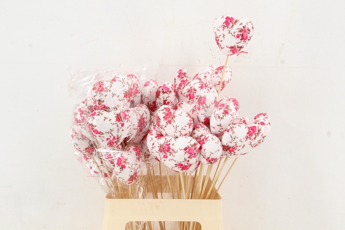 <h4>Stick Heart Romantic Rose</h4>