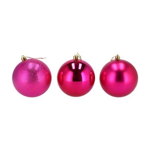 Deco Unbreakable Fuchsia Ball 100mm